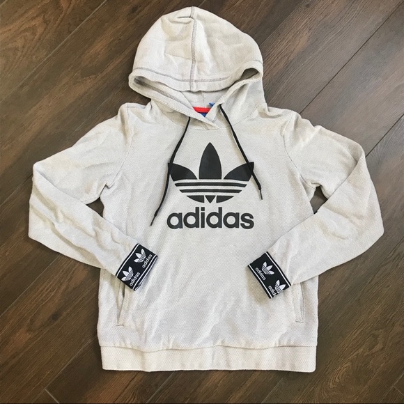 adidas textured hoodie